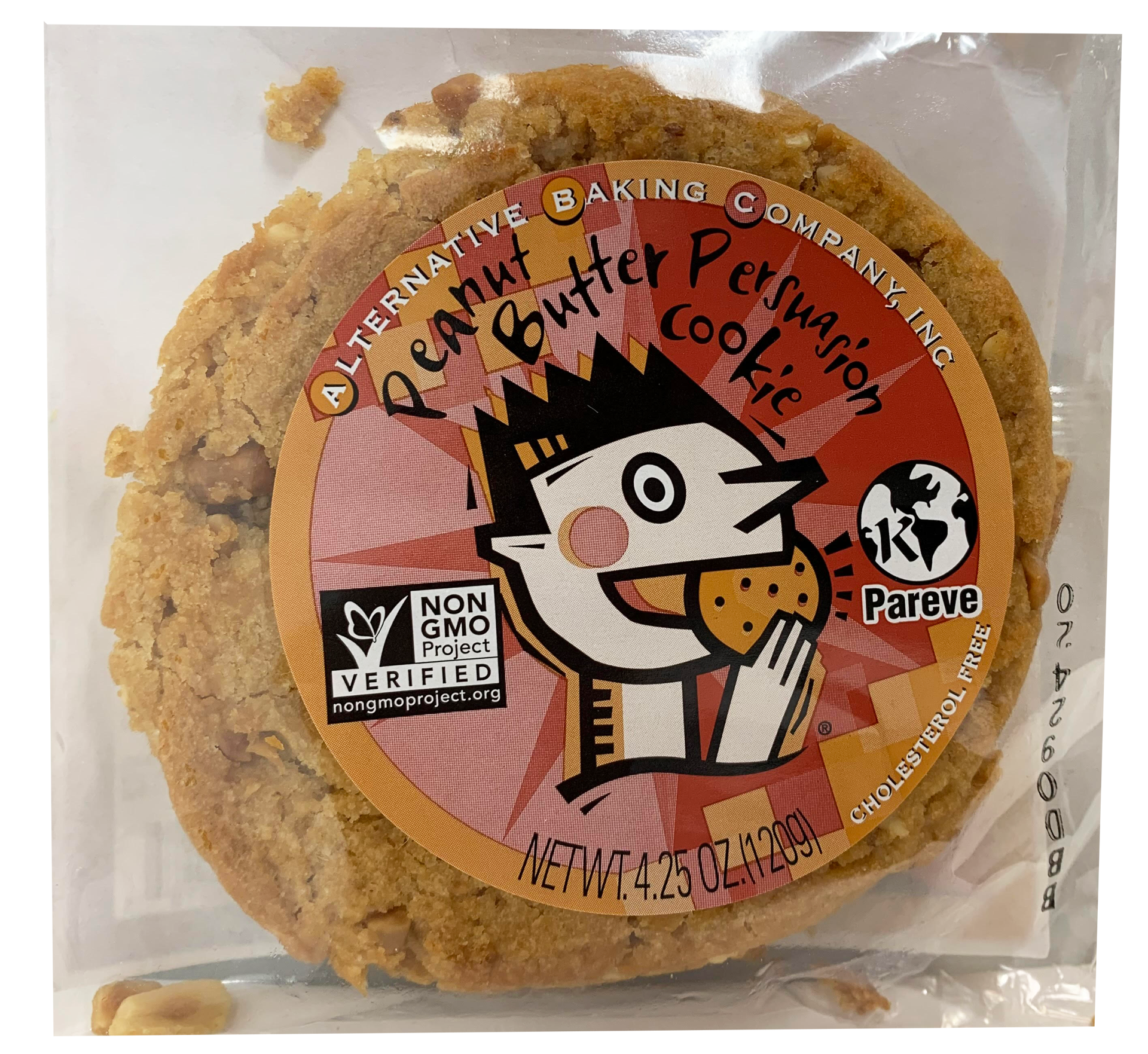 slide 1 of 1, Alternative Baking Company Peanut Butter Persuasion Cookie, 4.25 oz