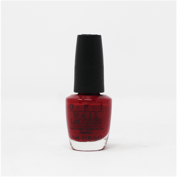 slide 1 of 1, OPI Nail Lacquer - Chick Flick Cherry, 5 oz