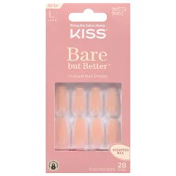 Kiss Bare but Better TruNude Sculpted Nails Long 1 ea