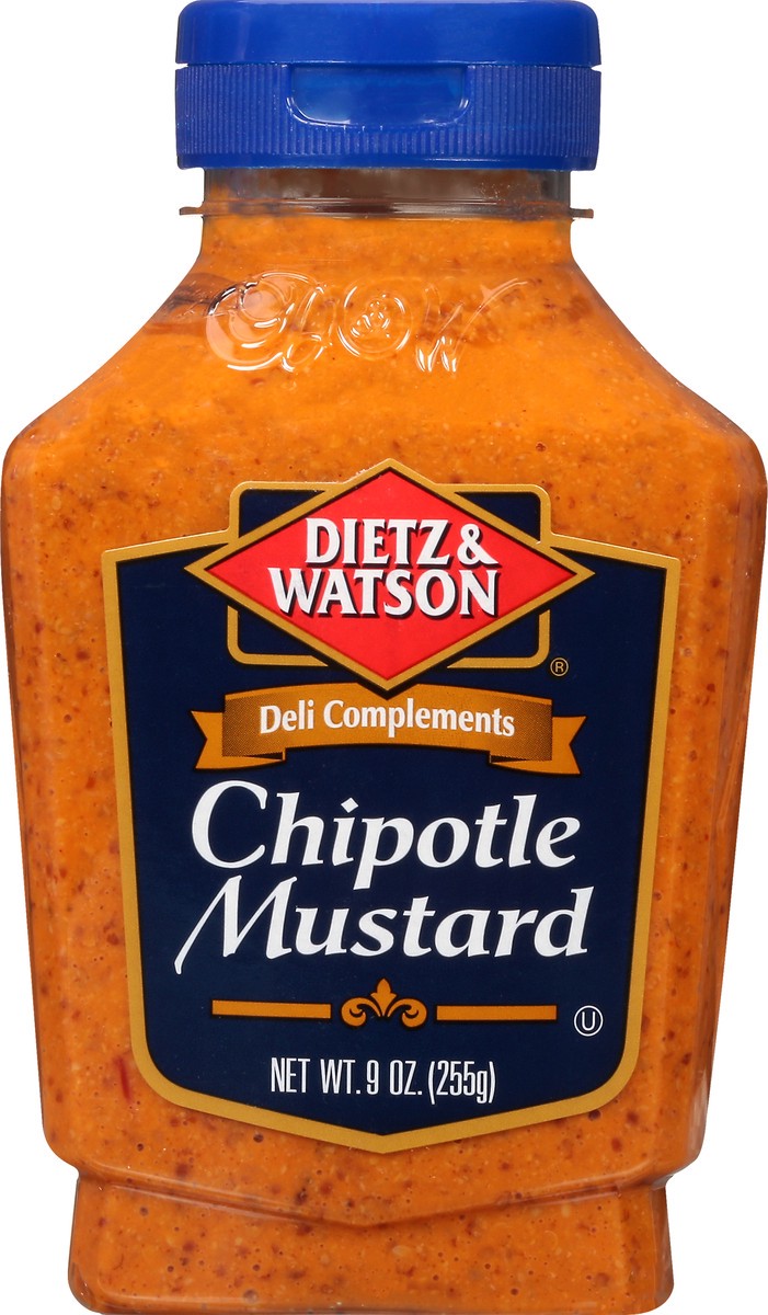 slide 1 of 12, Dietz & Watson Deli Compliments Chipotle Mustard 9 oz, 9 oz