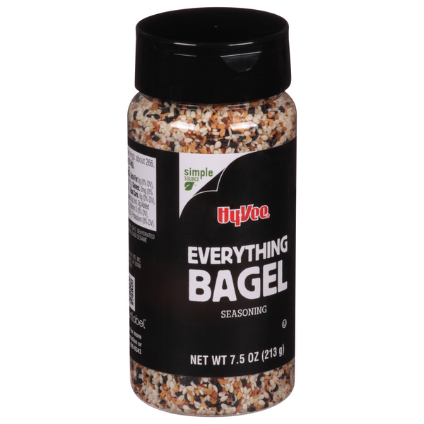 slide 1 of 1, Hy-Vee Everything Bagel Seasoning 7.5 Oz, 7.5 oz