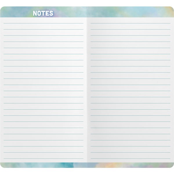 slide 7 of 8, 2025-2026 Dateworks Monthly Pocket Planner, 3-1/2"" X 6-1/2"", Tie-Dye, January To December, 1 ct