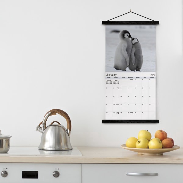 slide 6 of 7, Dateworks 2025 Animal Babies Wall Calendar, 1 ct