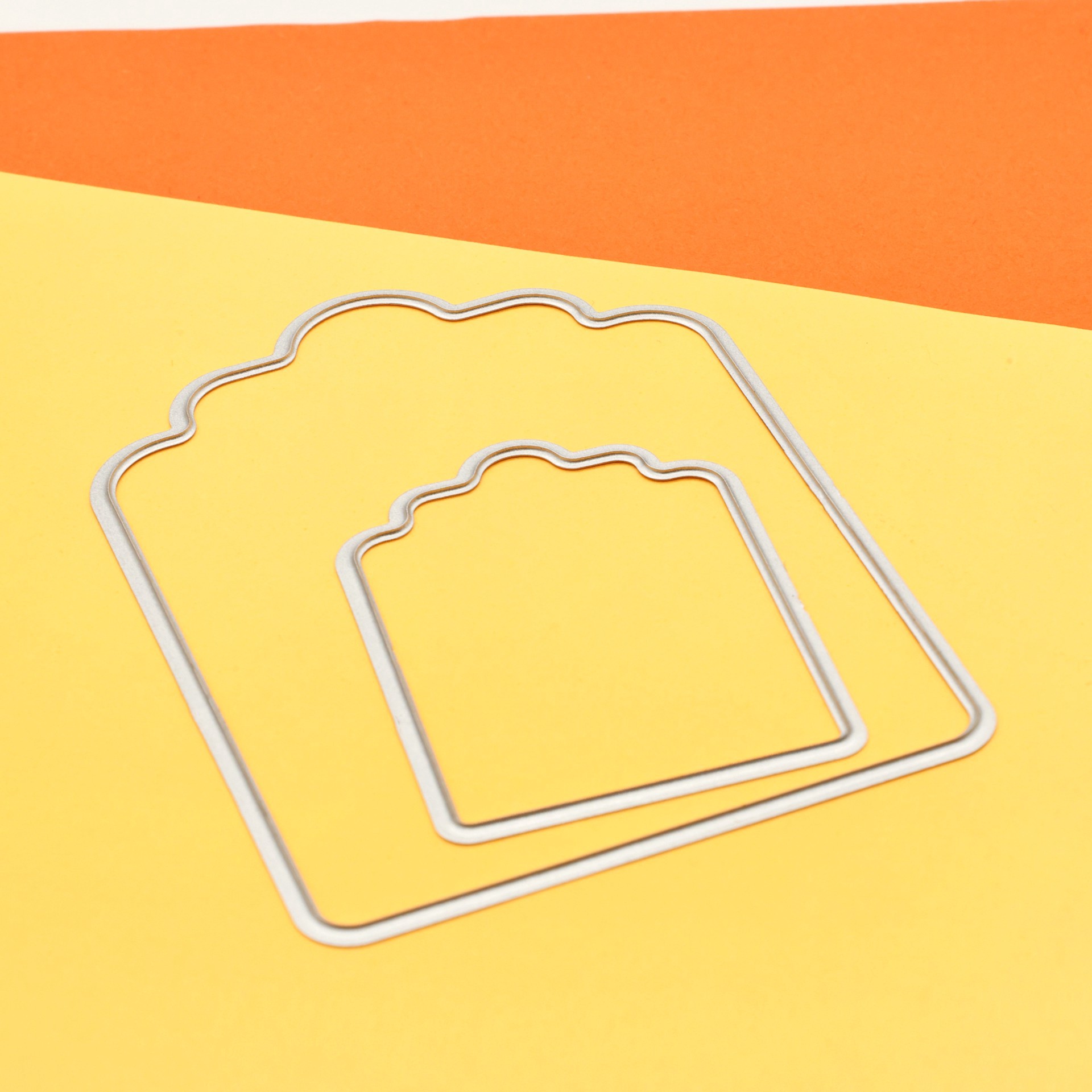 slide 3 of 5, Tags Cutting Die Set By Recollections, 2.3 in x 3 in