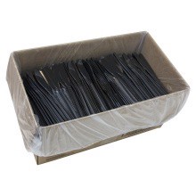 slide 1 of 1, GFS Heavy Plastic Knives, Black, 1000 ct