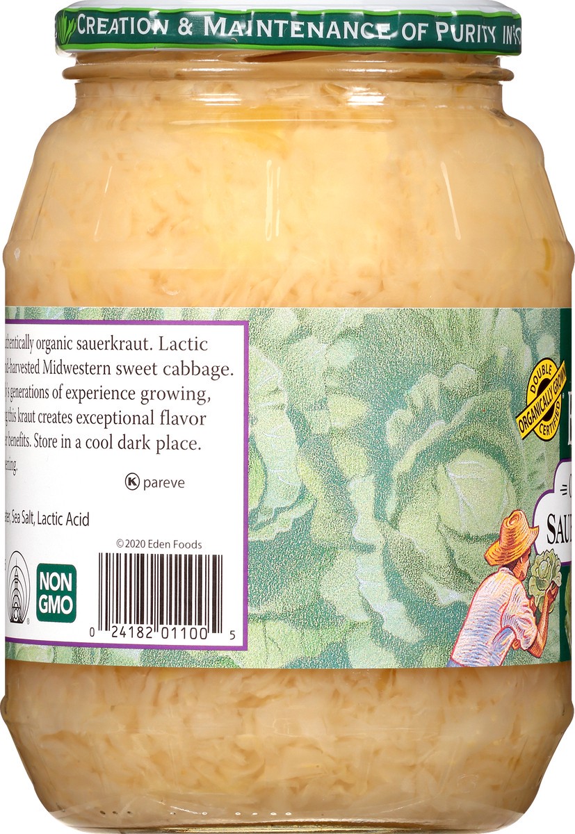 slide 5 of 13, Eden Foods Fine Cut Organic Sauerkraut, 32 oz