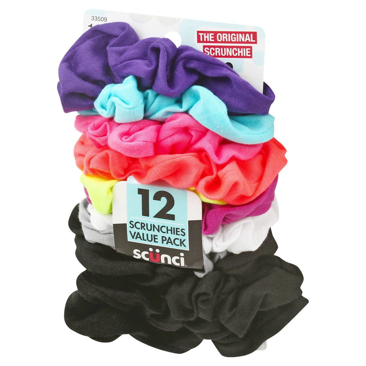 slide 2 of 9, scünci Value Pack Scrunchies 12 Pieces 12 ea, 12 ct