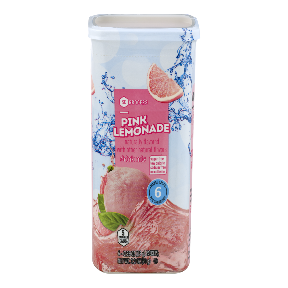 slide 1 of 1, SE Grocers Pink Lemonade Drk Mx - 12 qt, 12 qt