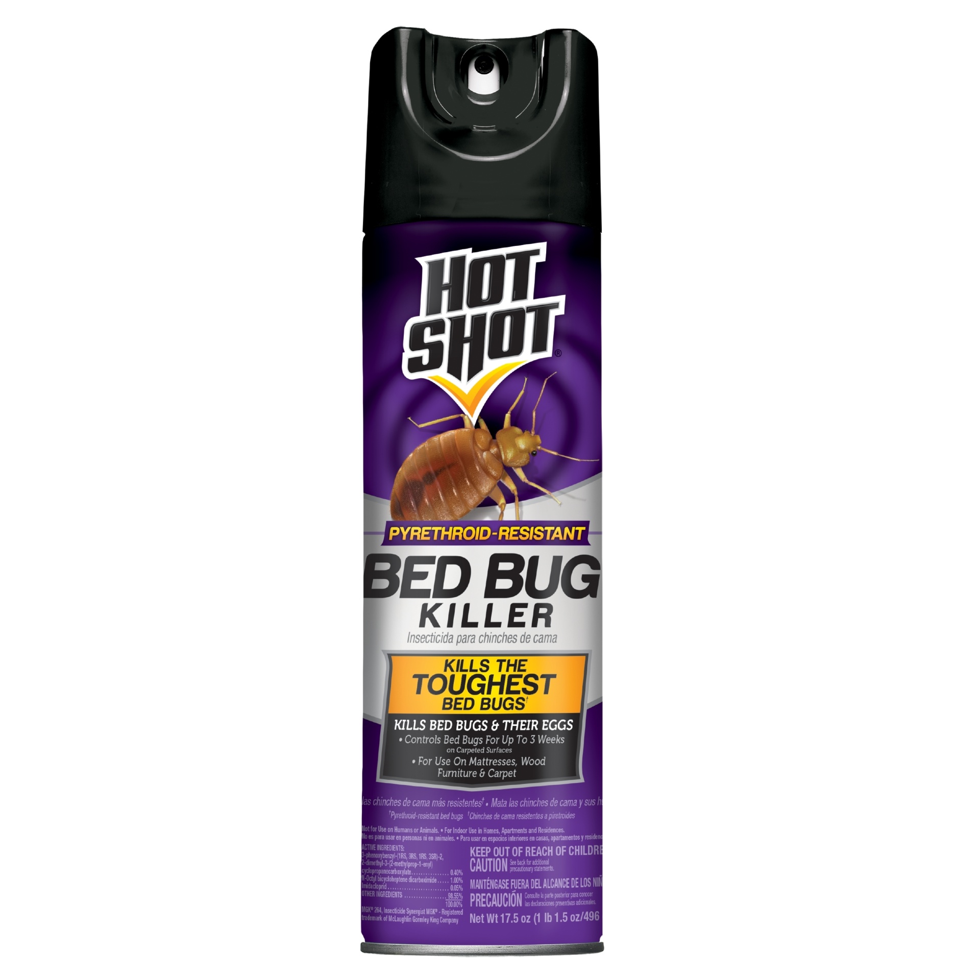 slide 1 of 1, Hot Shot Bed Bug Killer Arsl, 17.5 oz