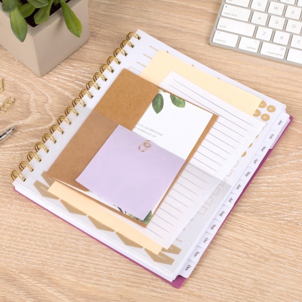 slide 4 of 9, 2025 Cambridge Workstyle Balance Weekly/Monthly Planner, 7"" X 8-3/4"", Red Violet, January To December, 1 ct