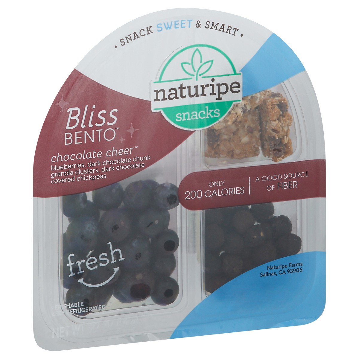 slide 2 of 9, Naturipe Snacks Naturipe Chocolate Cheer Bento, 3.2 oz