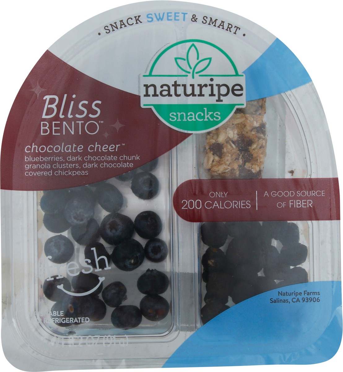slide 6 of 9, Naturipe Snacks Naturipe Chocolate Cheer Bento, 3.2 oz