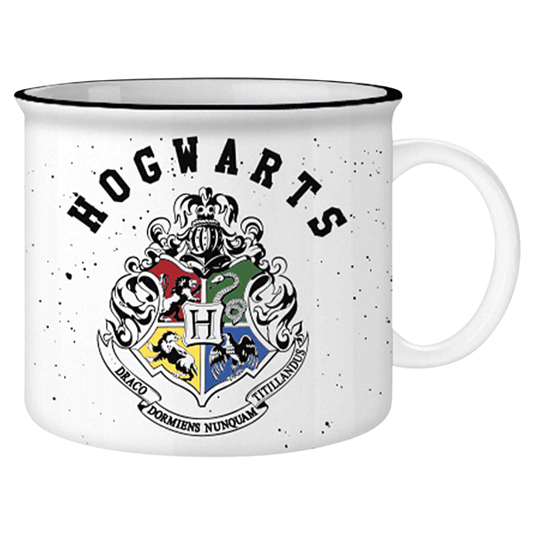 slide 1 of 1, Harry Potter Hogwarts Varsity Alumni Ceramic Camper Mug, 20 oz