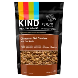 KIND Healthy Grains Fiber Cinnamon Oat Clusters