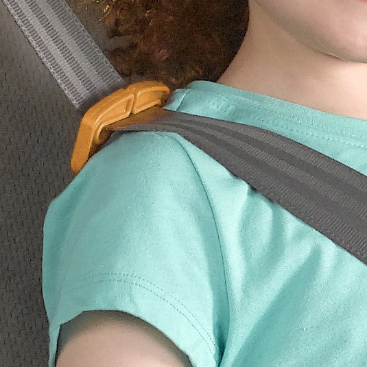 slide 4 of 7, Chicco GoFit Plus Backless Booster Car Seat - Stream, 1 ct