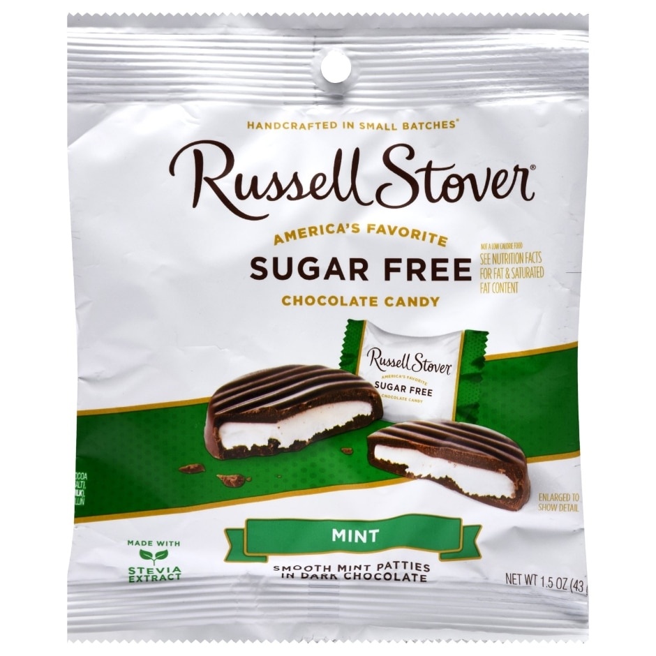 slide 1 of 1, Russell Stover Sugar Free Choc, 1.25 oz