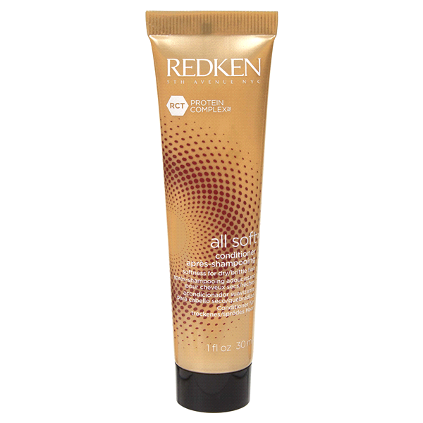 slide 1 of 1, Redken All Soft Conditioner, 1 oz