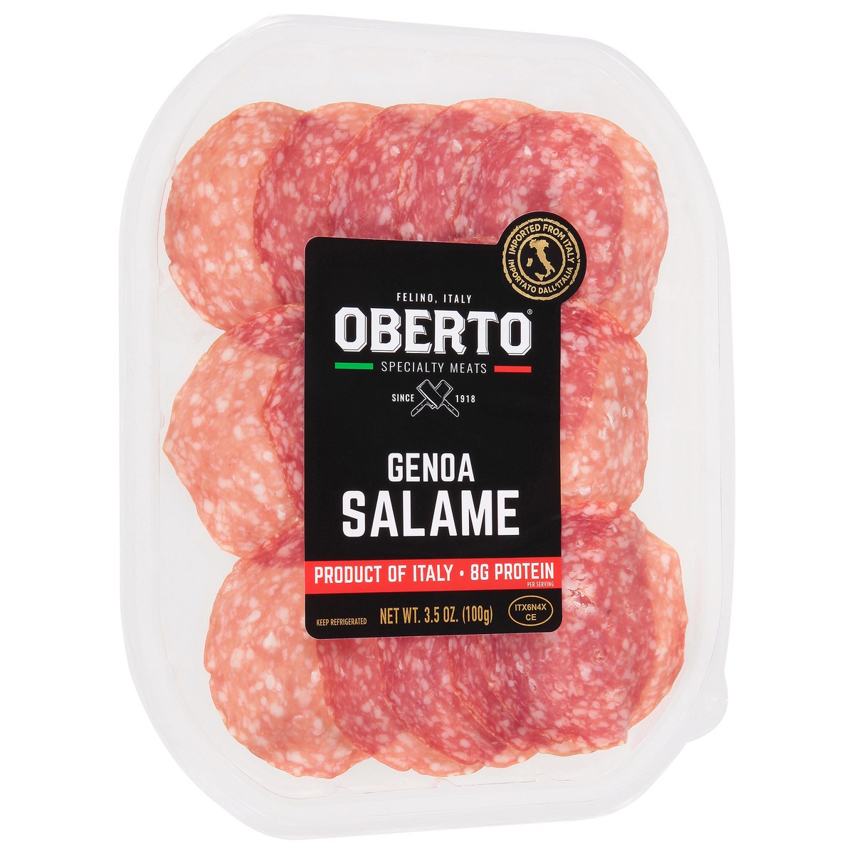 slide 10 of 11, Oberto Genoa Salame - 3.5 Oz, 3.5 oz