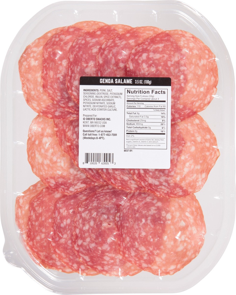 slide 3 of 11, Oberto Genoa Salame - 3.5 Oz, 3.5 oz