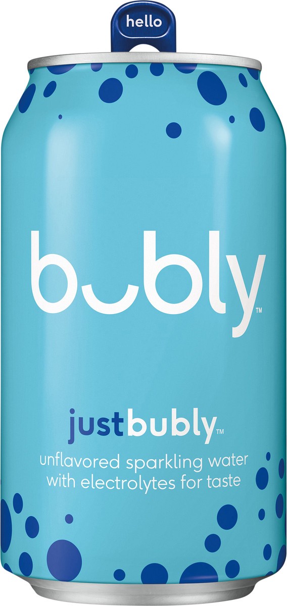 slide 5 of 6, bubly Sparkling Water, Unflavored, 12 fl oz