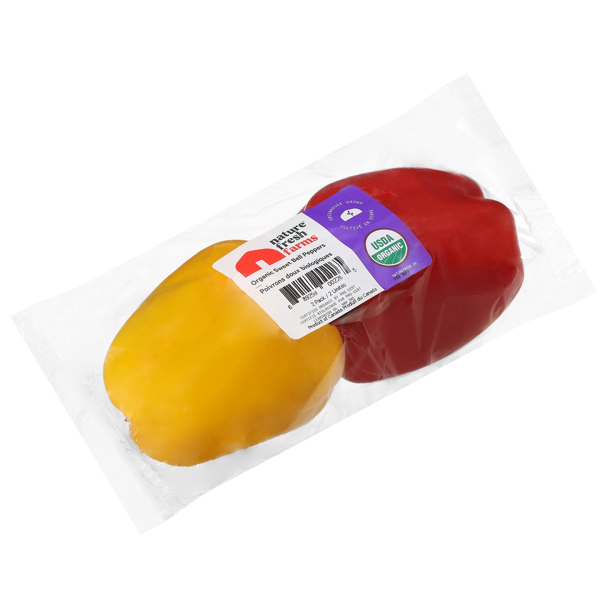 slide 5 of 13, Nature Fresh Farms Organic Sweet Bell Peppers 2 Each, 