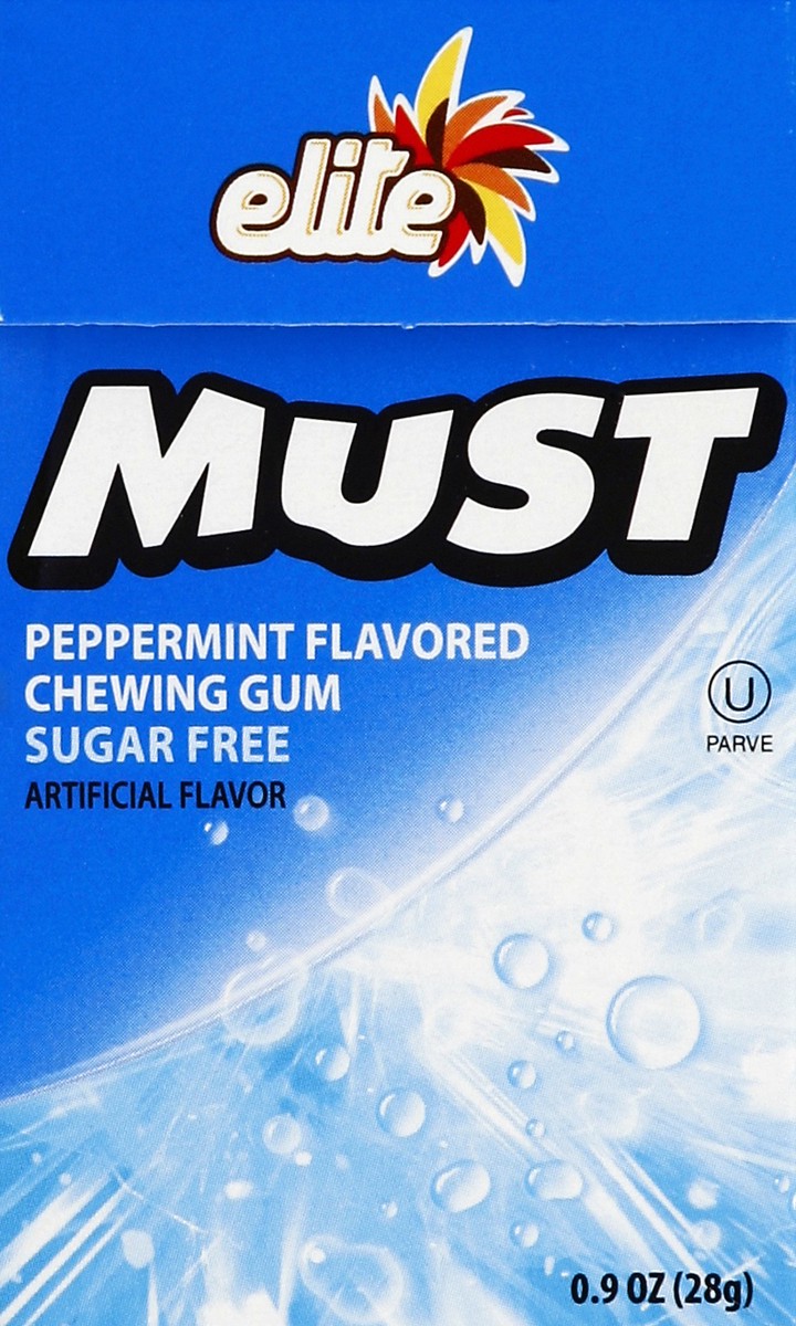 slide 3 of 4, Elite Must Peppermint Sugar Free Chewing Gum, 20 ct