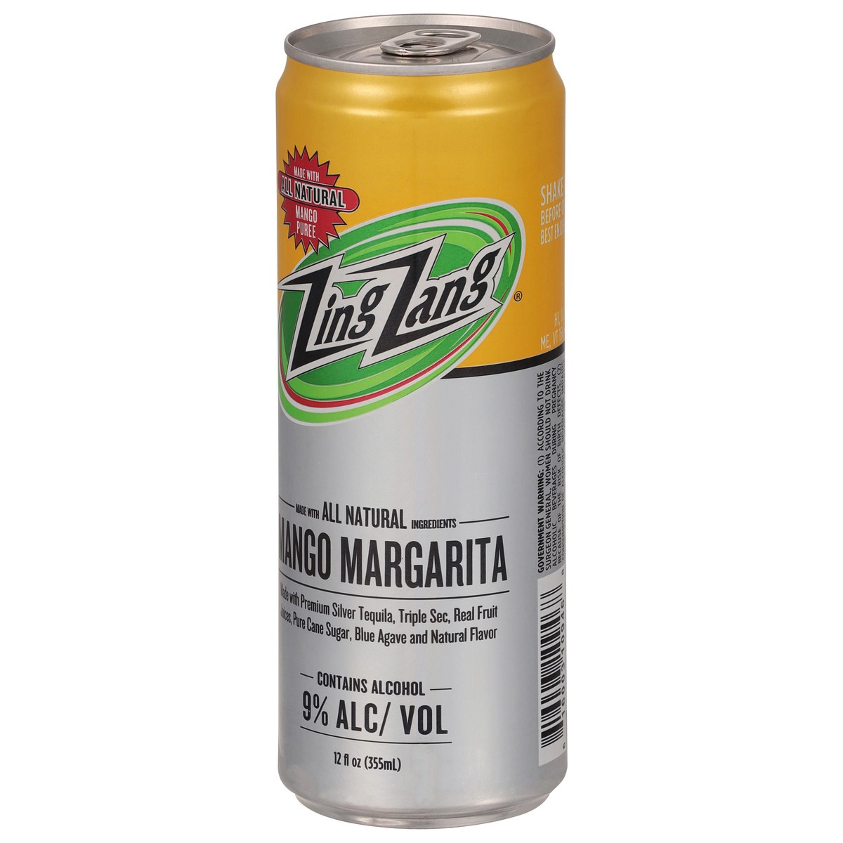 Zing Zang Mango Margarita 12 fl oz 12 fl oz Shipt