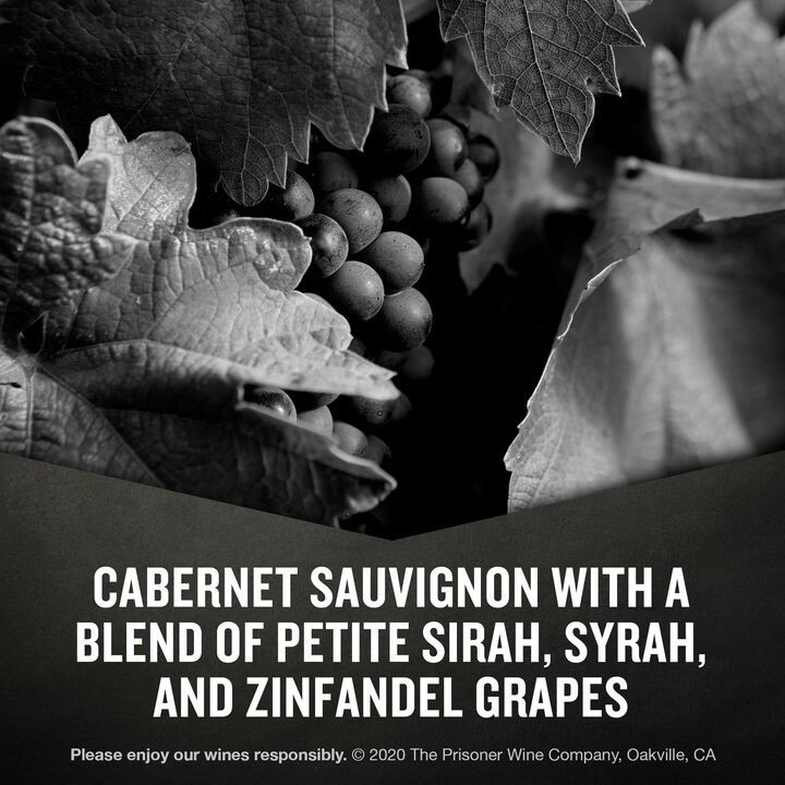 slide 2 of 6, The Prisoner Wine Company Napa Valley Cabernet Sauvignon Red Wine, 750 ml