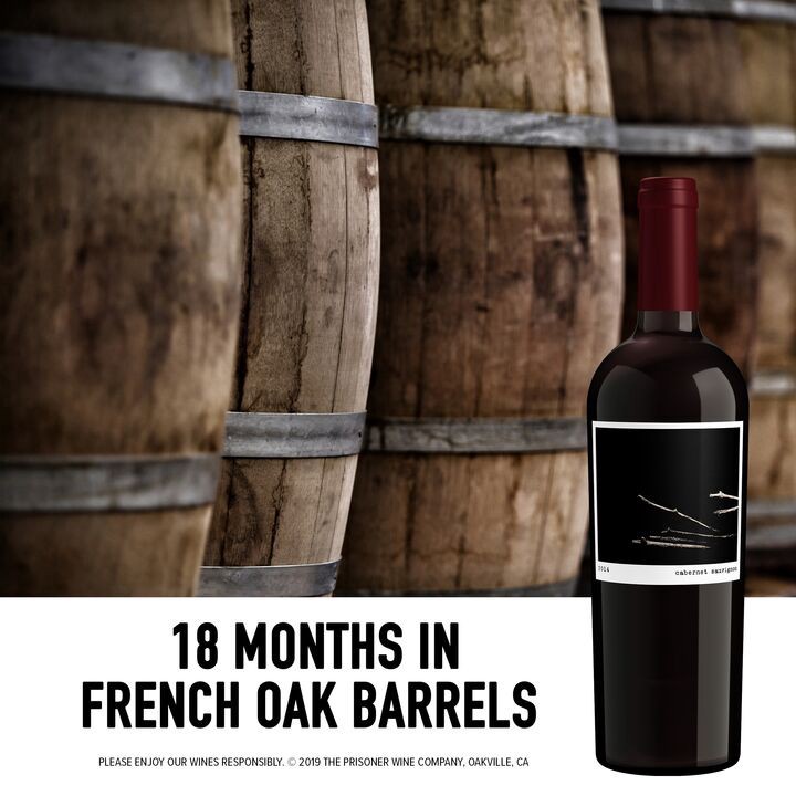 slide 6 of 6, The Prisoner Wine Company Napa Valley Cabernet Sauvignon Red Wine, 750 ml