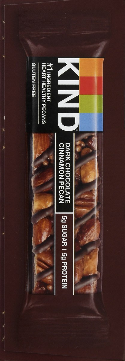 slide 7 of 9, KIND Dark Chocolate Cinnamon Pecan Nut Bars 12 ea, 12 ct