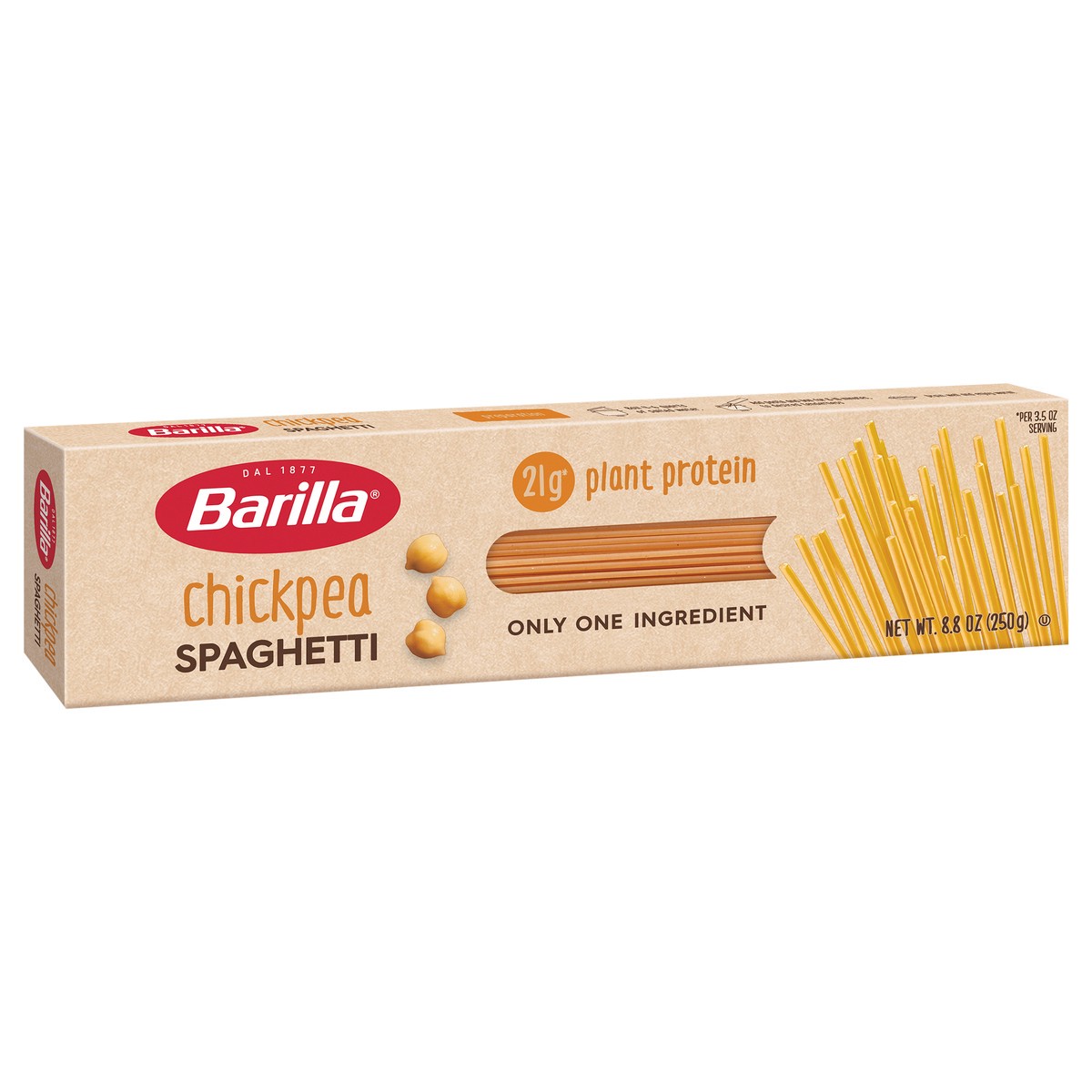 slide 2 of 9, Barilla Chickpea Spaghetti, 8.8 oz