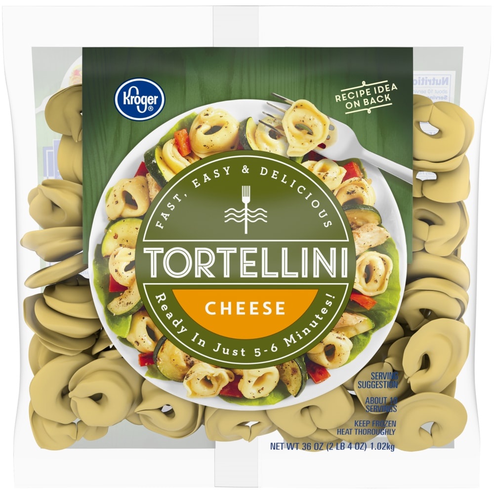 slide 1 of 1, Kroger Cheese Tortellini, 36 oz