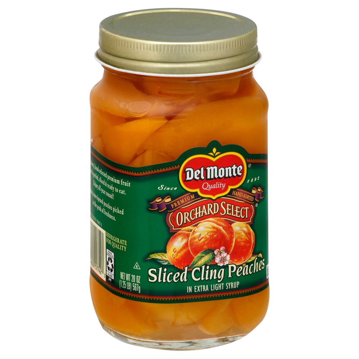 slide 6 of 12, Del Monte Orchard Select Sliced Cling Peaches, 20 oz