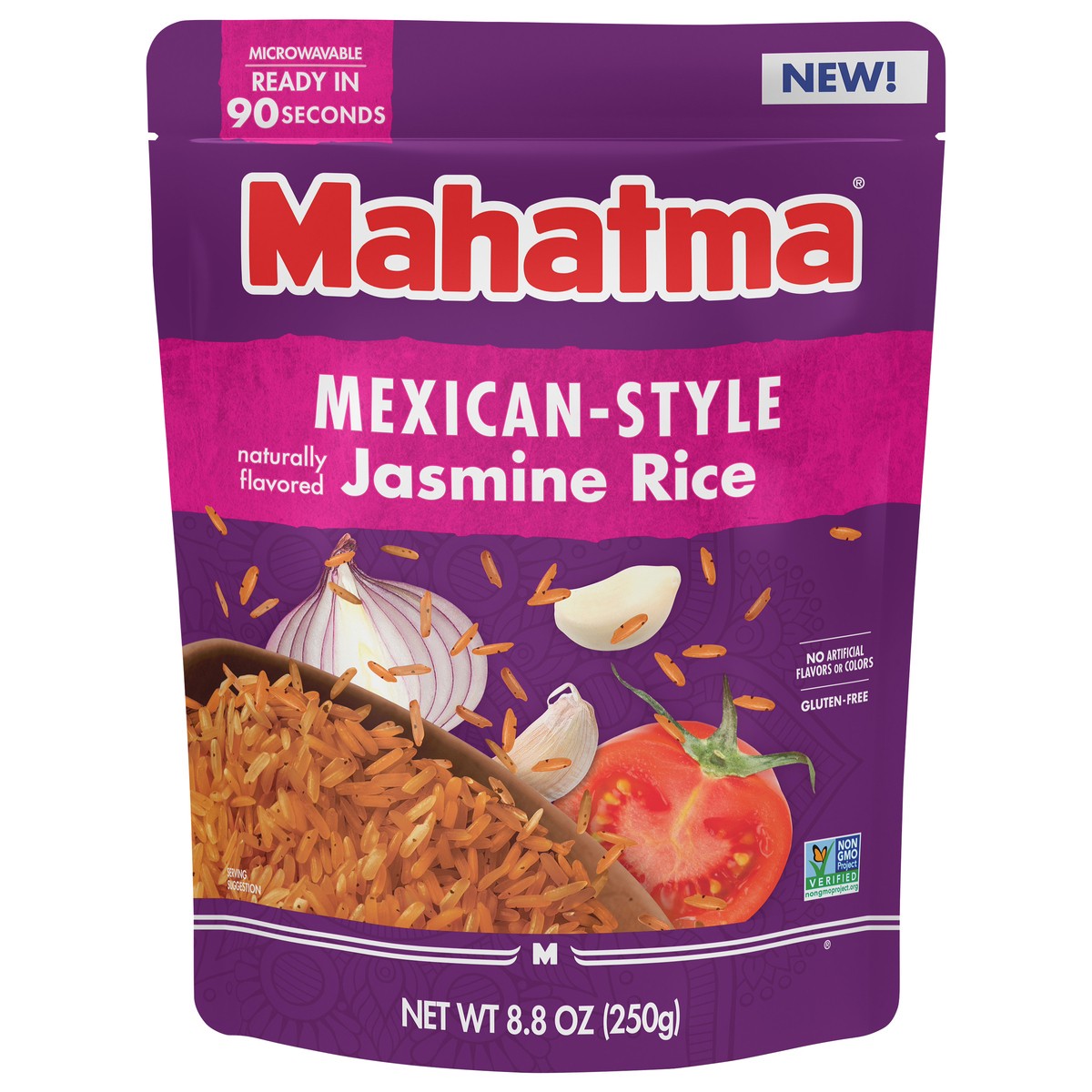 slide 5 of 6, Mahatma Jasmine Rice, Mexican-Style, 8.8 oz