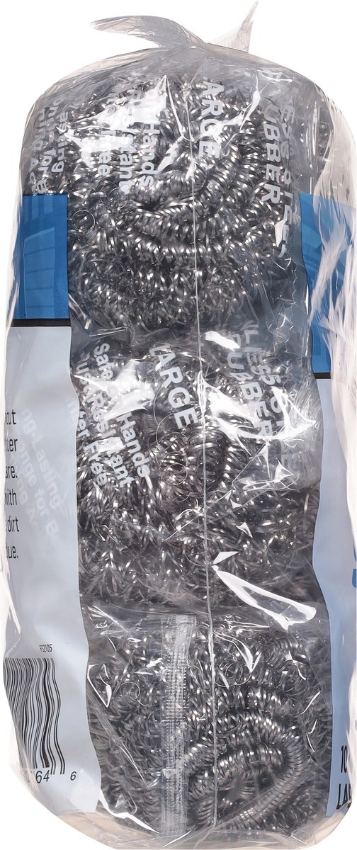 slide 5 of 11, First Street Stainless Steel Scrubber 35 Grm, 10 ct