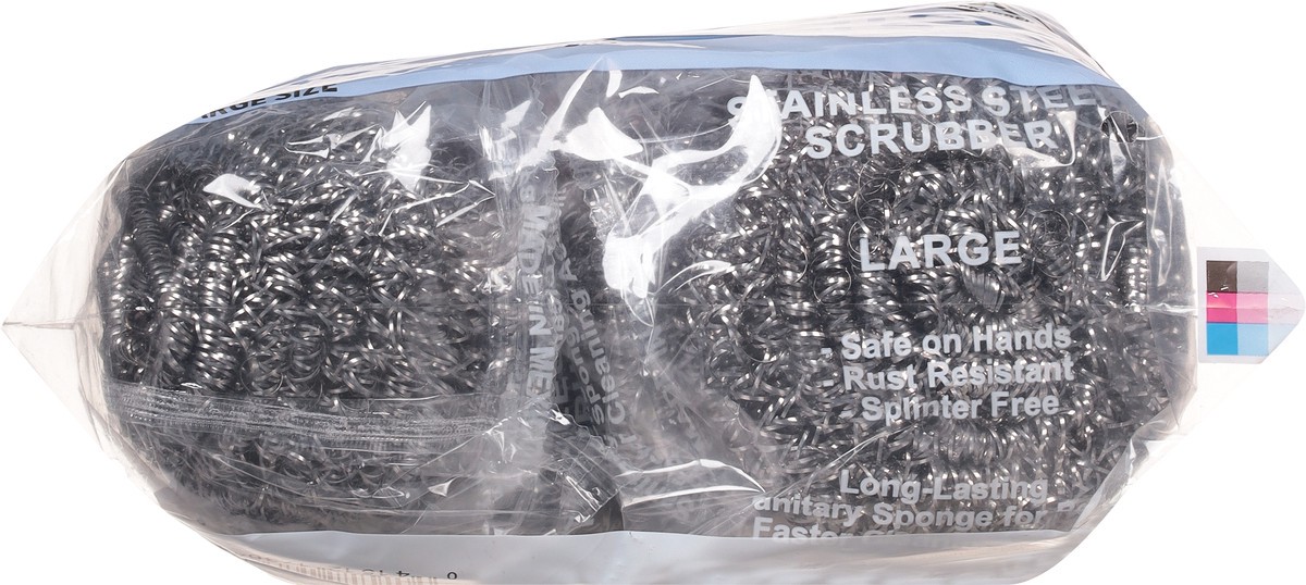 slide 9 of 11, First Street Stainless Steel Scrubber 35 Grm, 10 ct