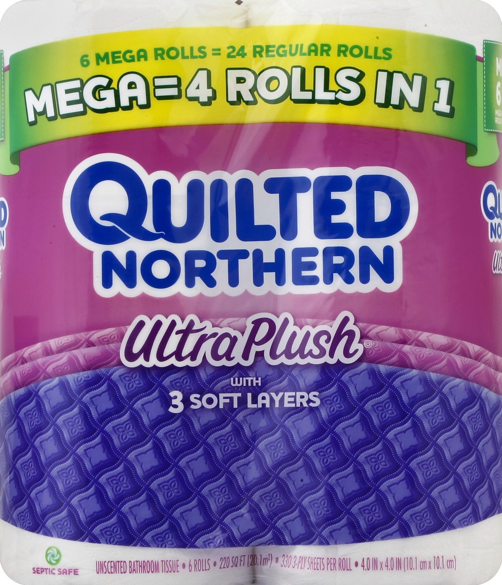 slide 2 of 4, Quilted Northern Ultra Plush Toilet Paper, 6 ct