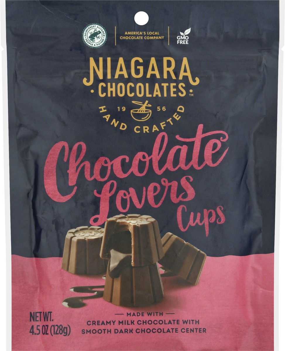 slide 6 of 9, Niagara Chocolates Chocolate Lovers Cups 4.5 oz, 4.5 oz
