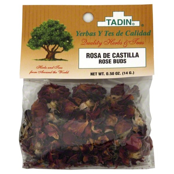 slide 1 of 1, Tadin Herbs Tea Rosa De Castilla Rose Buds, 0.5 oz