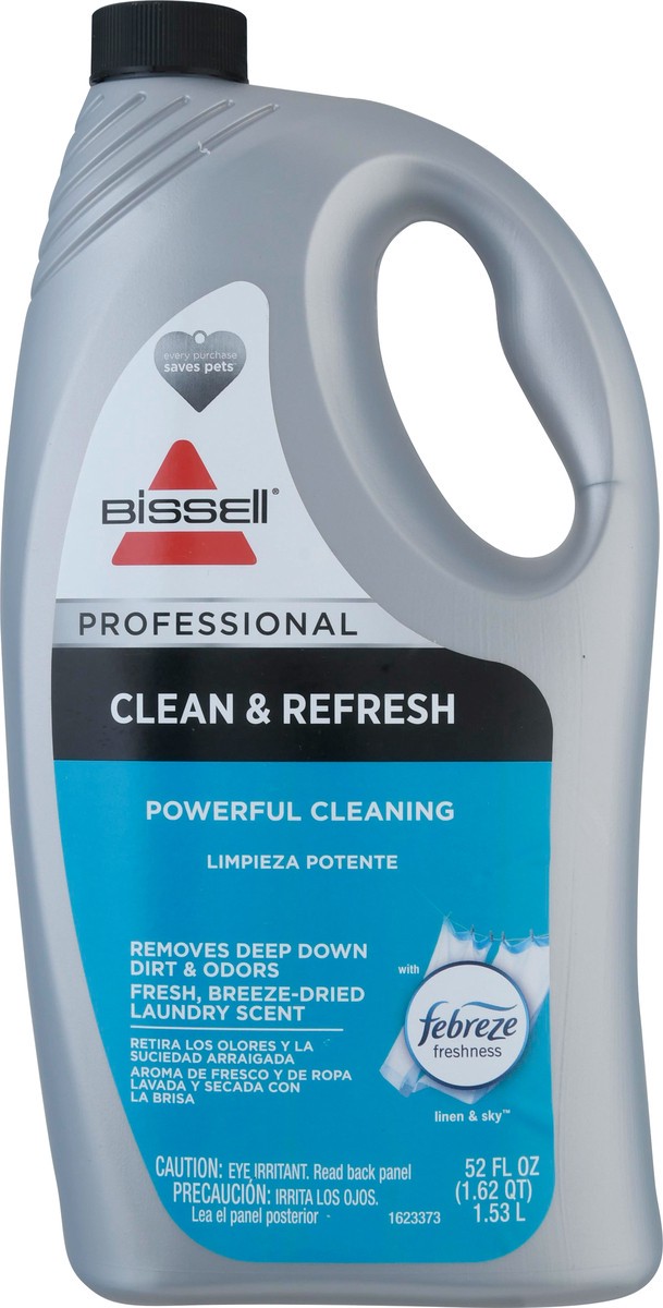 slide 7 of 9, Bissell Professional Powerful Cleaning Linen & Sky Clean & Refresh 52 fl oz, 52 fl oz