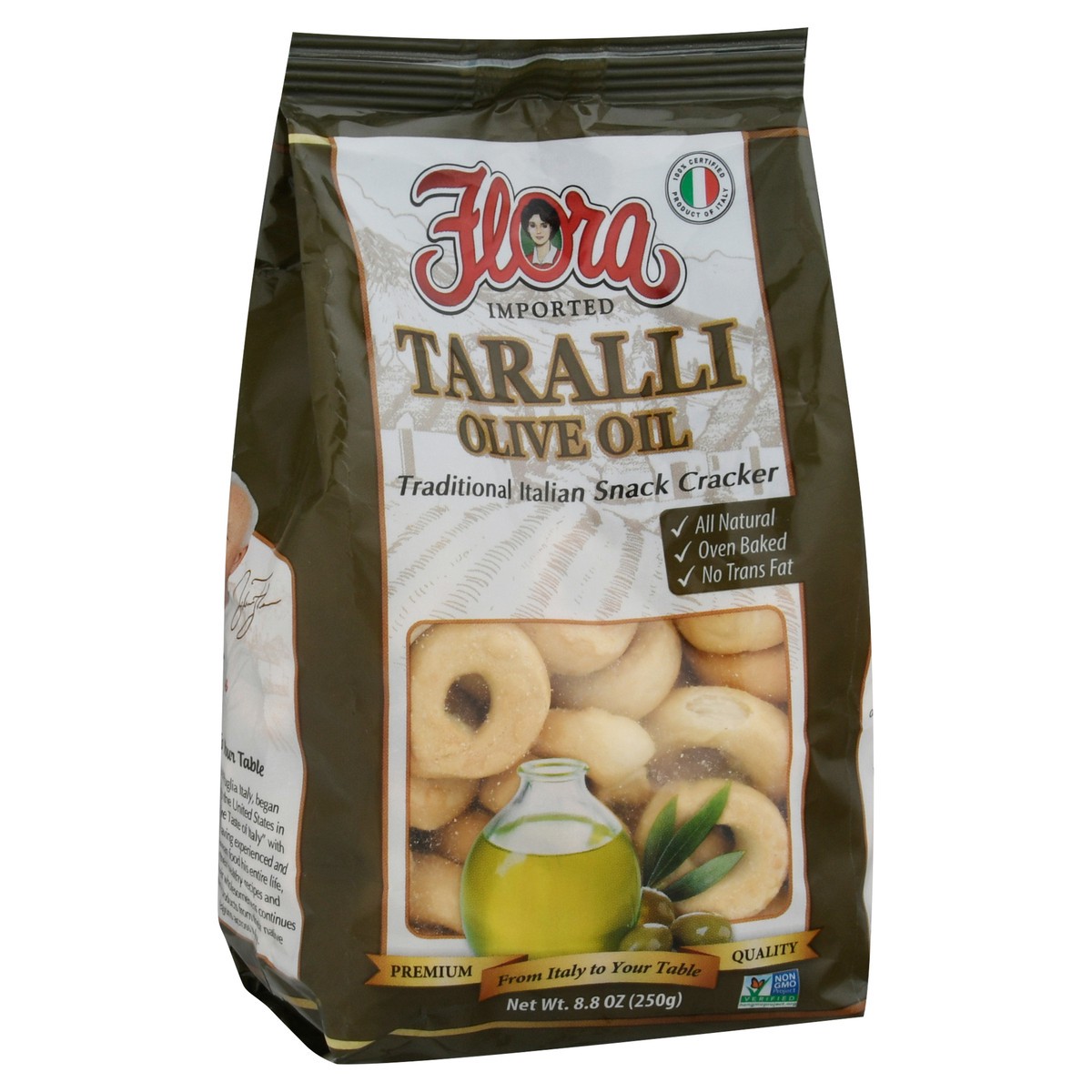 slide 7 of 13, Flora Fine Foods Taralli Olive Oil, 8.5 oz