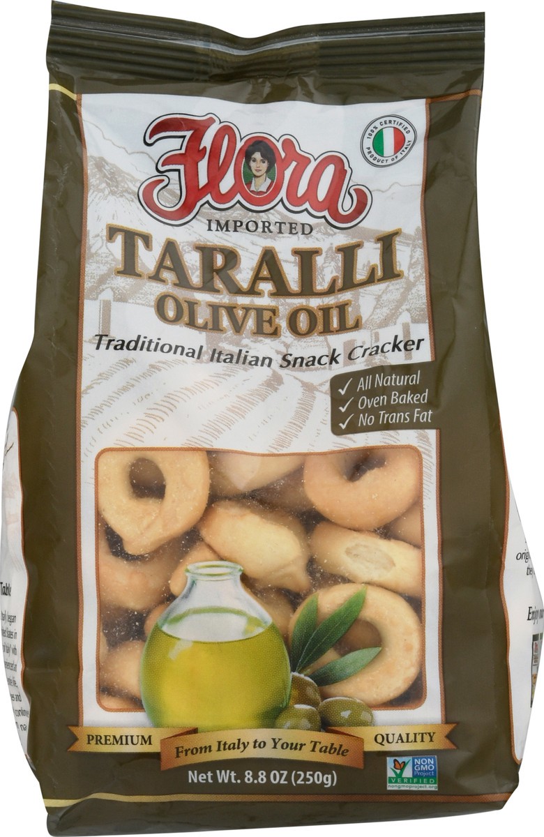 slide 1 of 13, Flora Olive Oil Taralli 8.8 oz, 8.8 oz