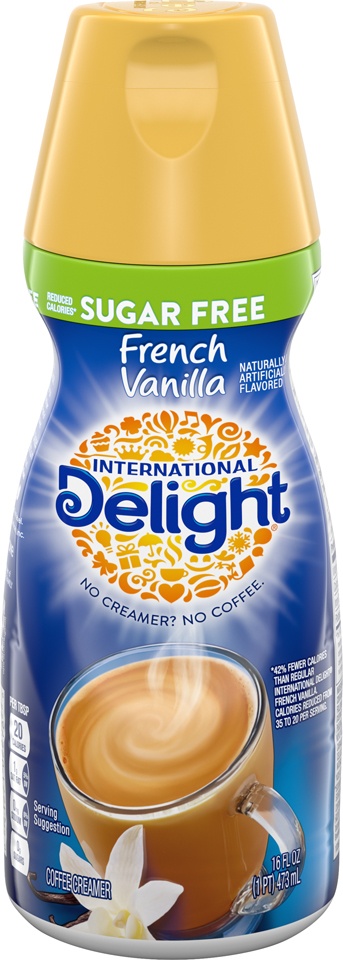 slide 1 of 8, International Delight French Vanilla Creamer, 16 oz