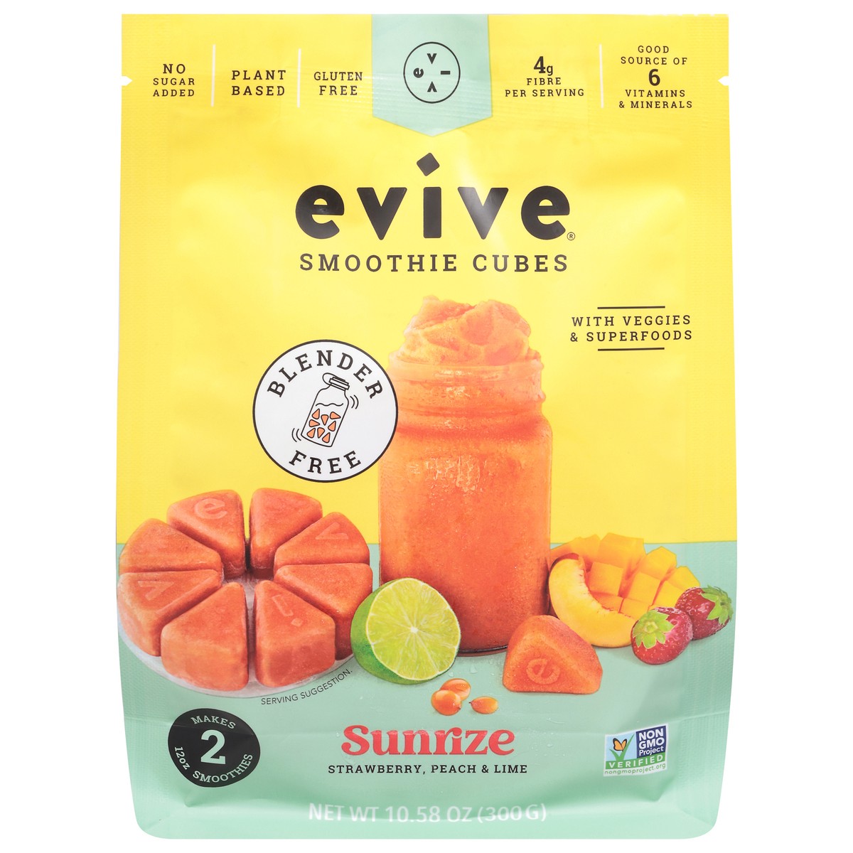 slide 1 of 13, Evive Nutrition Sunrize Smoothie Cubes 10.58 oz, 10.58 oz