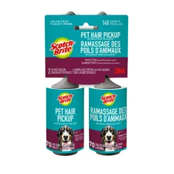 3M Scotch-Brite Pet Hair Pickup Lint Roller, 4 in x 36.9 ft