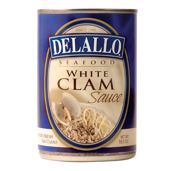 slide 1 of 4, DeLallo White Clam Sauce, 10.5 oz