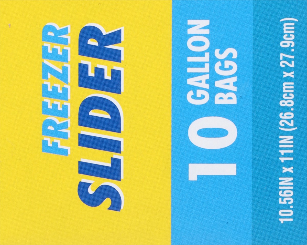 slide 3 of 9, Rouses Markets Gallon Freezer Slider Bags 10 ea, 10 ct