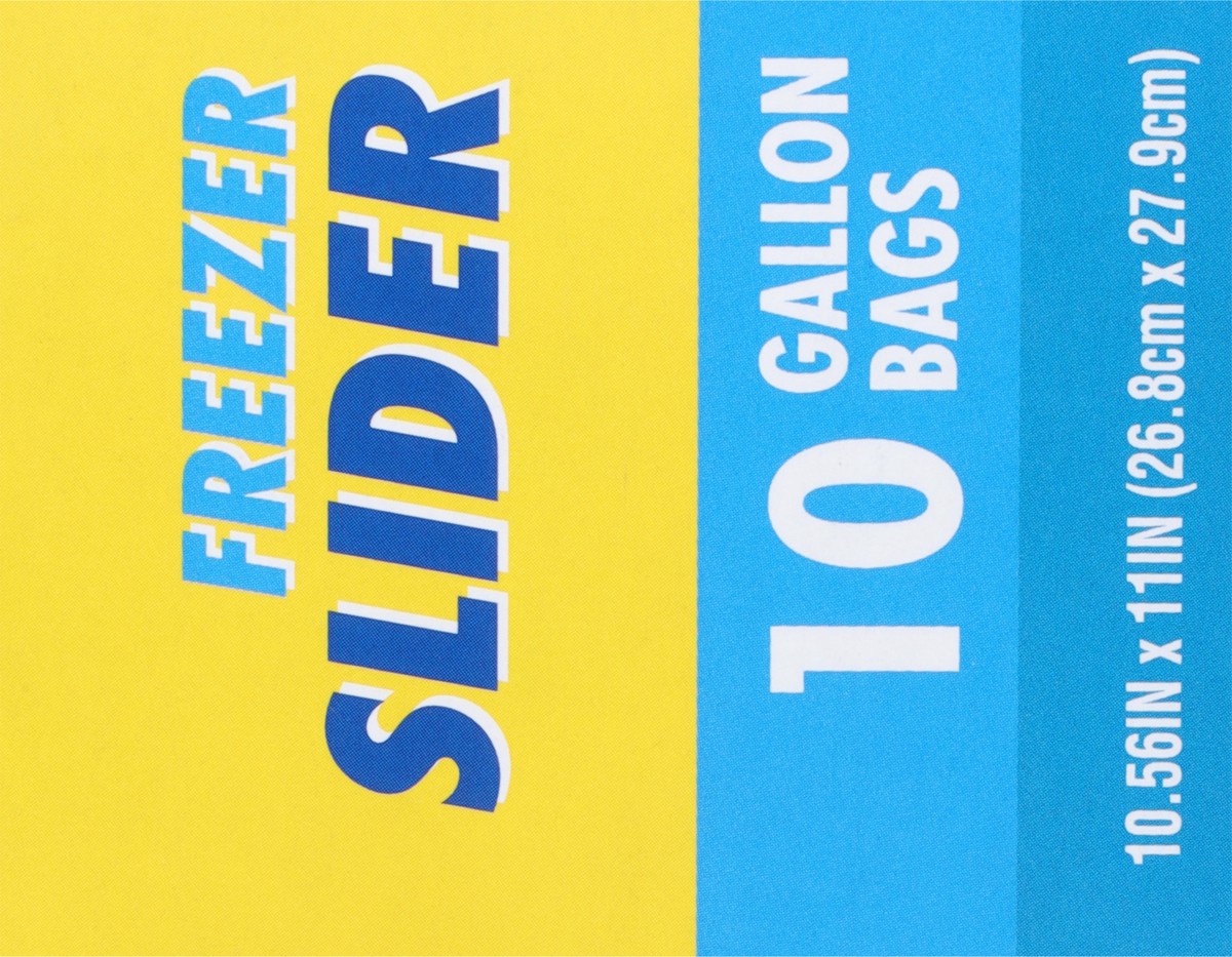 slide 6 of 9, Rouses Markets Gallon Freezer Slider Bags 10 ea, 10 ct