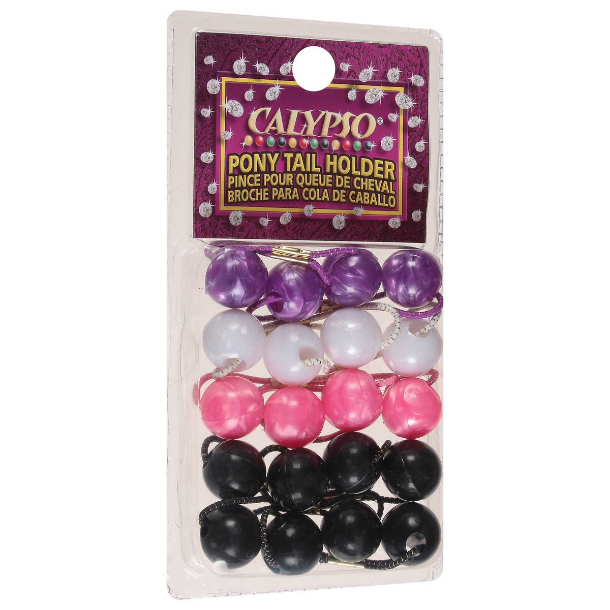 slide 4 of 4, Calypso Assorted Pony Tail Holder 1 ea, 1 ct
