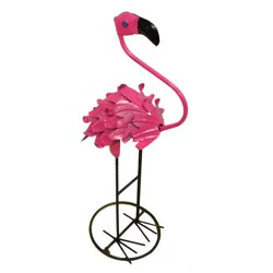 Creative Decor Sourcing Metal Baby Flamingo Décor